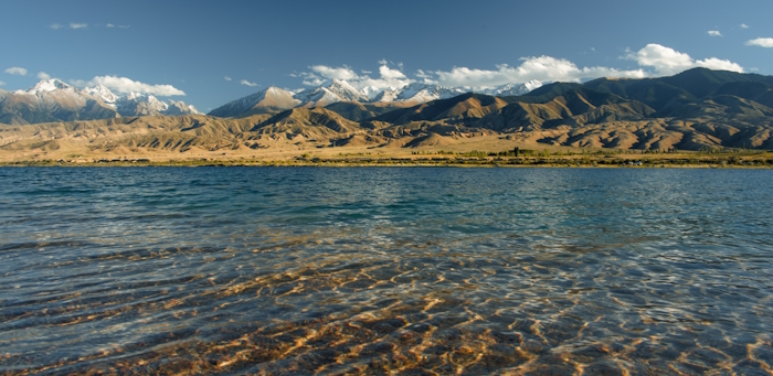 Озеро Иссык-Куль киргизии 